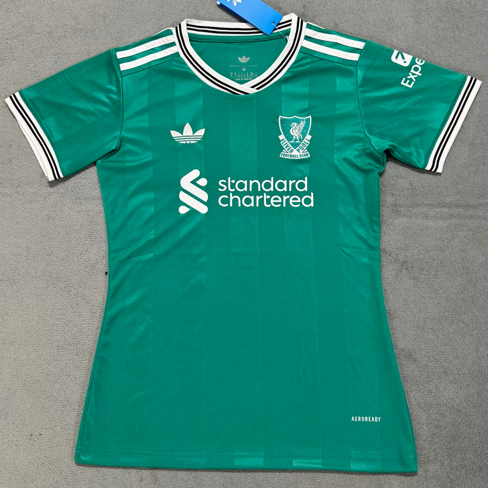 Jersey 2025/26 Liverpool Tercero Manga corta Mujer