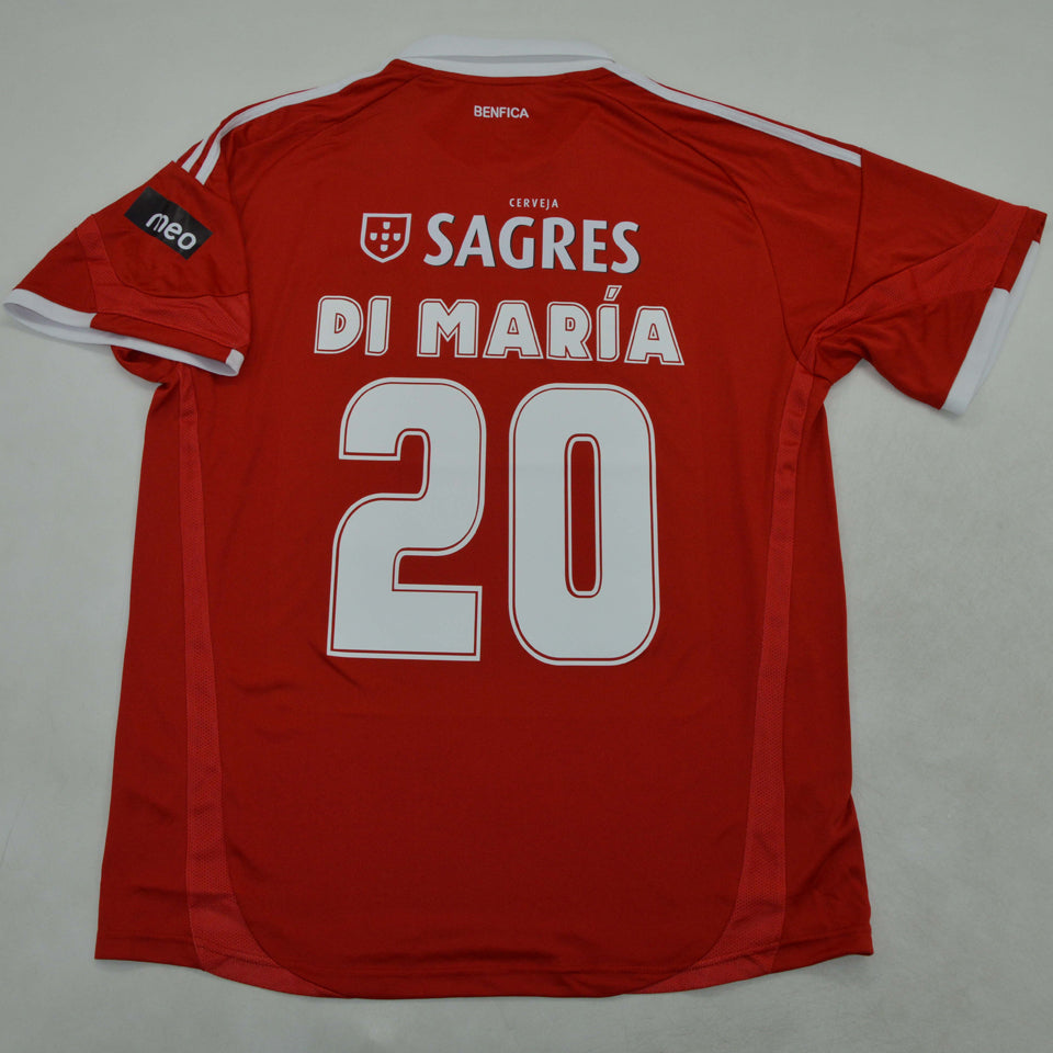 jersey 2009/2010 benfica local manga corta versión fan retro