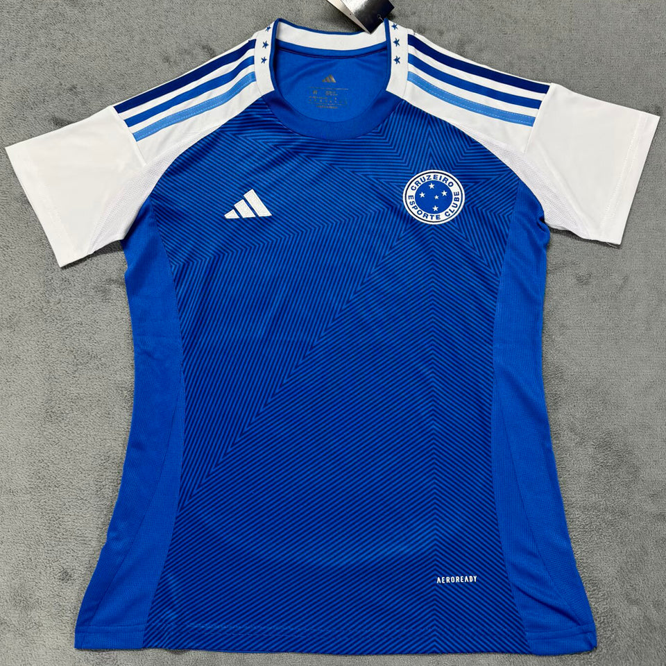 Jersey 2025/26 Cruzeiro Local Manga corta Mujer