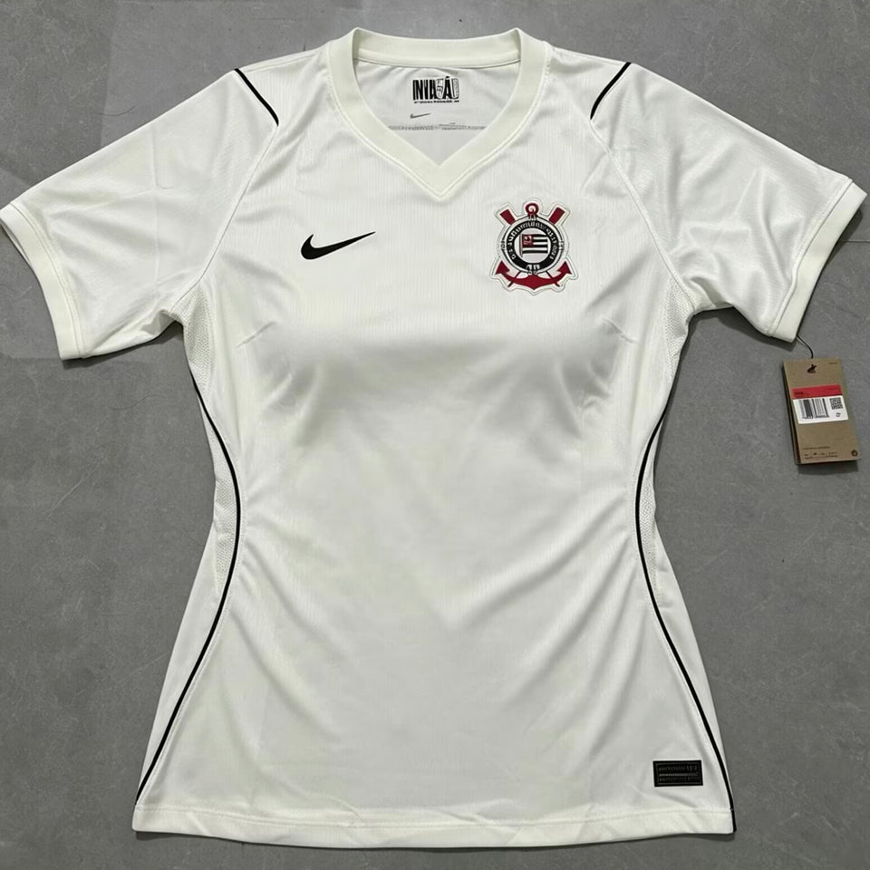 jersey 2026/27 corinthians local manga corta mujer