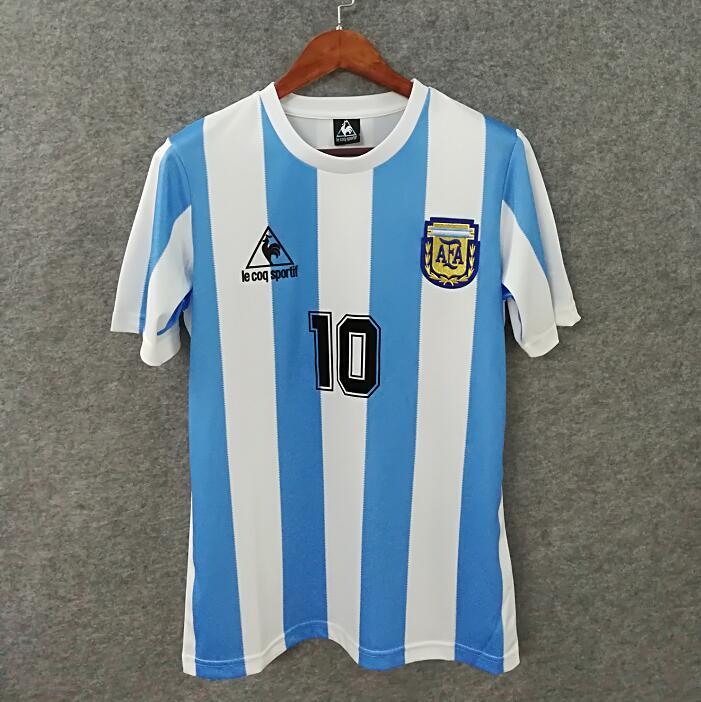 1986 argentina local versión fan selecciones retro