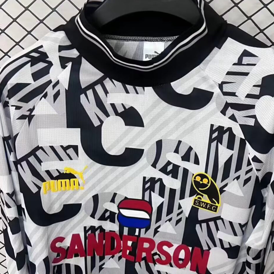 jersey 1993 sheffield wednesday especial manga corta versión fan retro