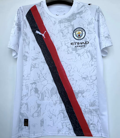 Jersey 2025/26 Manchester City Visitante Manga corta Versión Fan