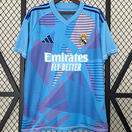 Jersey 2024/25 Real Madrid Portero Manga corta Versión Fan