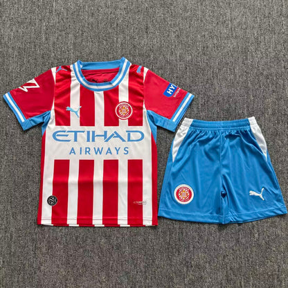 Jersey 2026/27 Girona Local Manga corta Niño