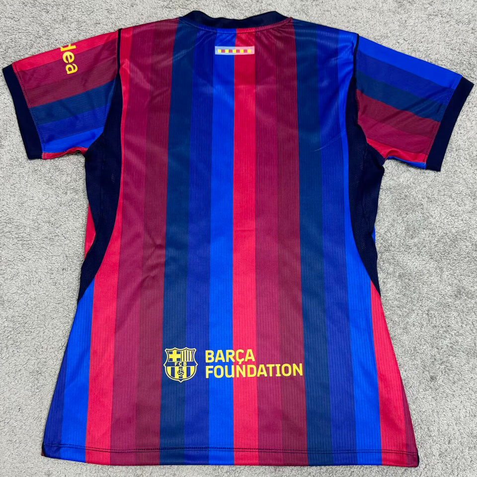 jersey 2026/27 barcelona local manga corta mujer