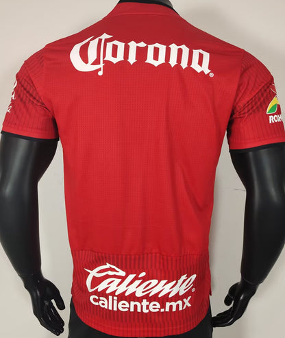 Jersey 2025/26 Deportivo Toluca Local Manga corta Versión Jugador