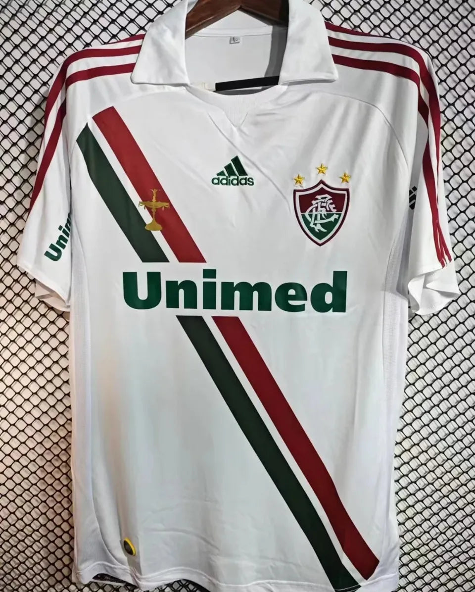 Jersey 2010 Fluminense Visitante Manga corta Versión Fan Retro