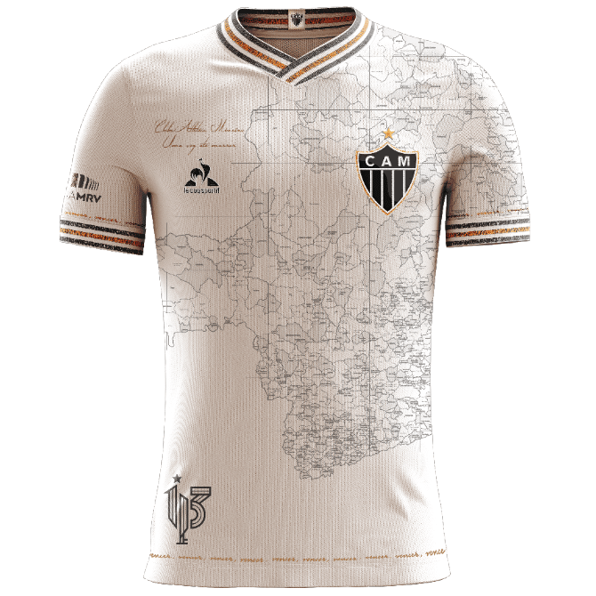 jersey 2021/22 atlético mineiro especial manga corta versión fan