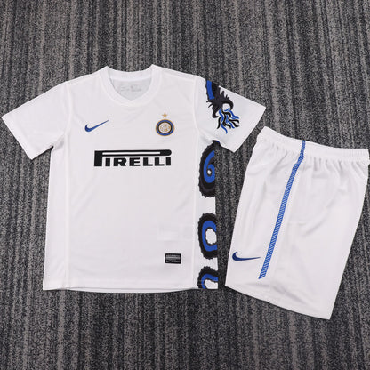 Jersey 2010/11 Inter Milan Visitante Manga corta Niño Retro