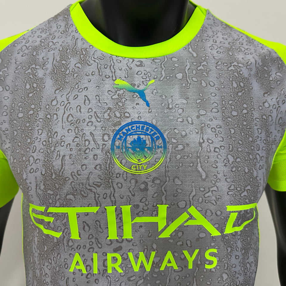 Jersey 2025/26 Manchester City Tercero Manga corta Versión Jugador