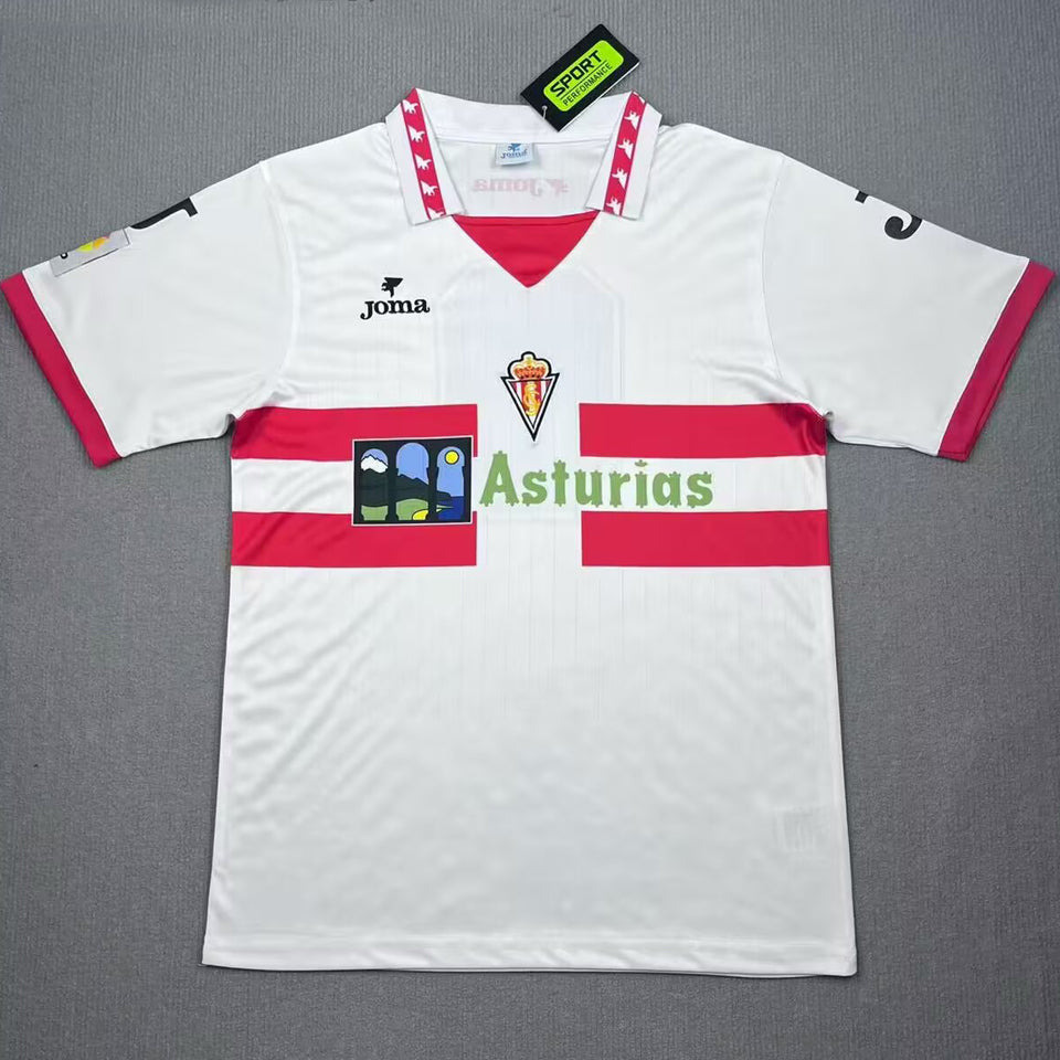 jersey 1996/1997 gijon visitante manga corta versión fan retro