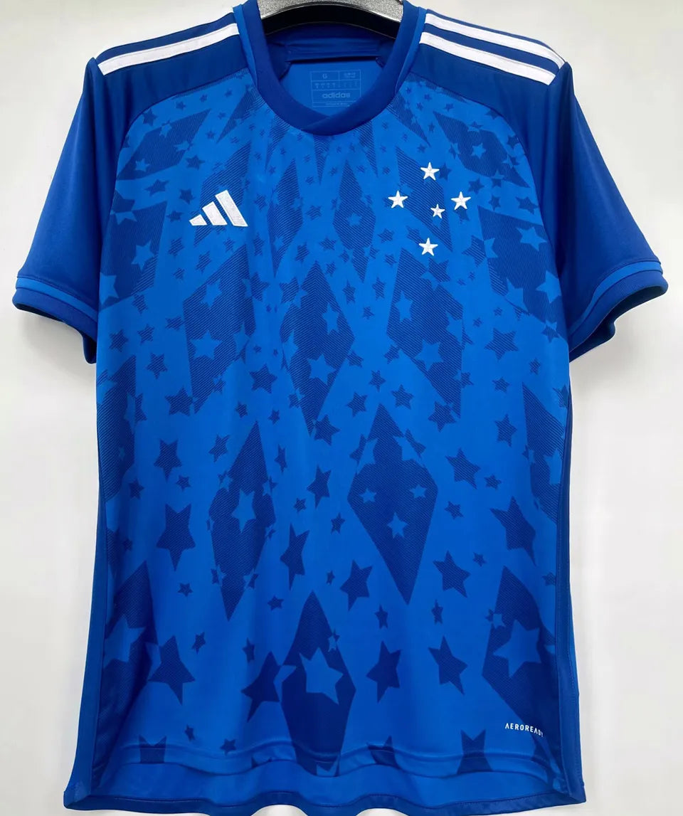 Jersey 2024/25 Cruzeiro Local Manga corta Versión Fan