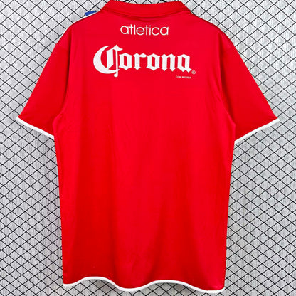 Jersey 2003/2004 Deportivo Toluca Local Manga corta Versión Fan Retro