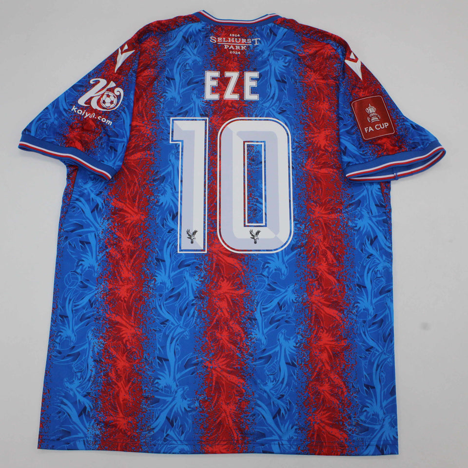 Jersey 2024/25 Crystal Palace Local Manga corta Versión Fan