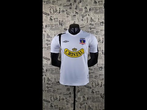 jersey 2006 colo-colo local manga corta versión fan retro