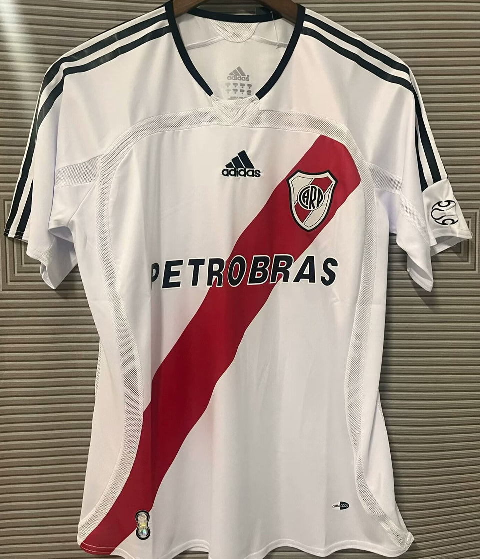 jersey 2006/07 river plate local manga corta versión fan retro