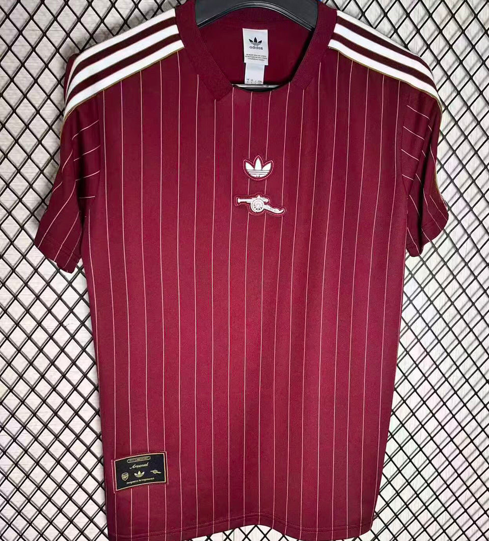 jersey 2025/26 arsenal especial manga corta versión fan retro