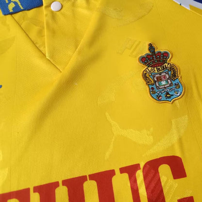 Jersey 1995 Las Palmas Local Manga corta Versión Fan Retro