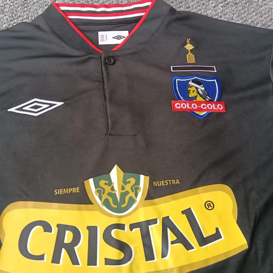 jersey 2013 colo-colo visitante manga corta versión fan retro