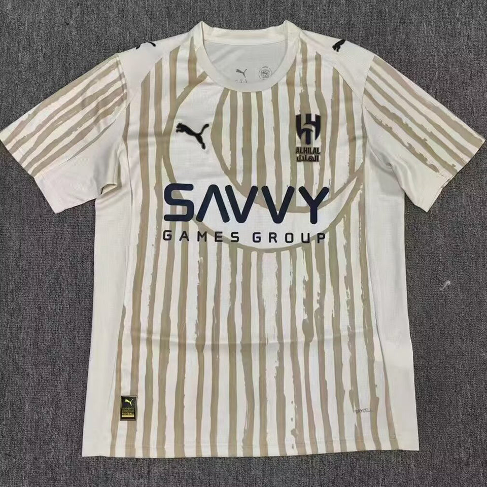 Jersey 2025/26 Al Hilal SFC Visitante Manga corta Versión Fan
