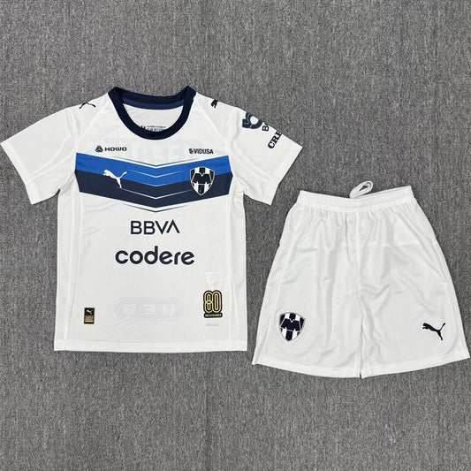 Jersey 2025/26 Monterrey Visitante Manga corta Niño