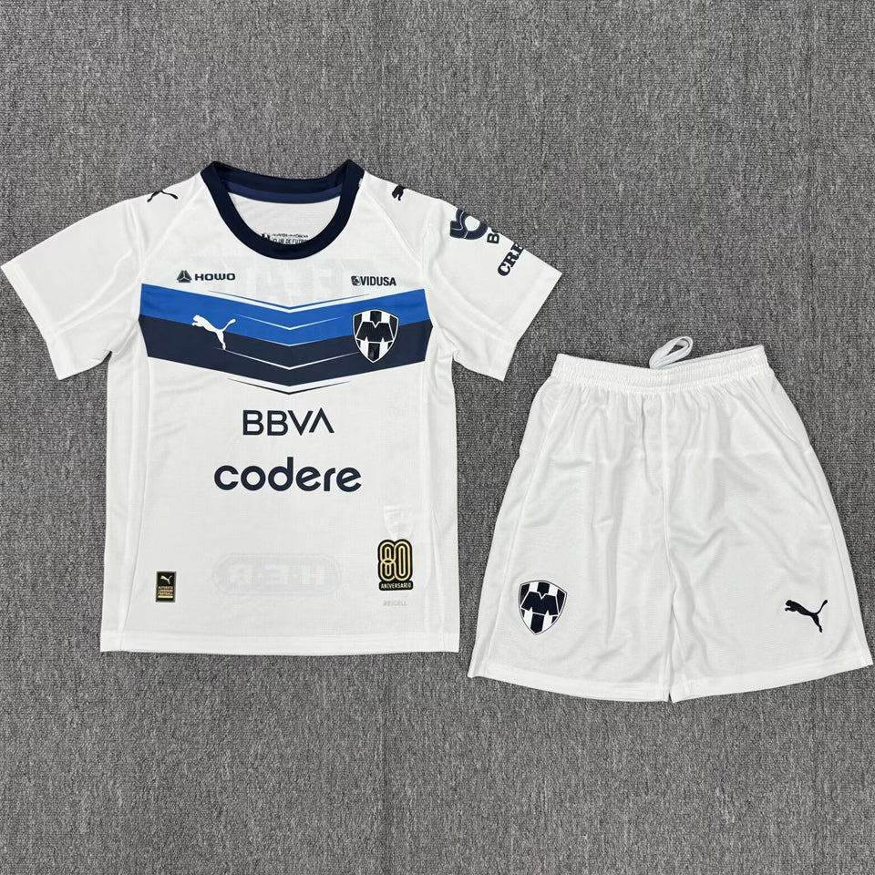 Jersey 2025/26 Monterrey Visitante Manga corta Niño