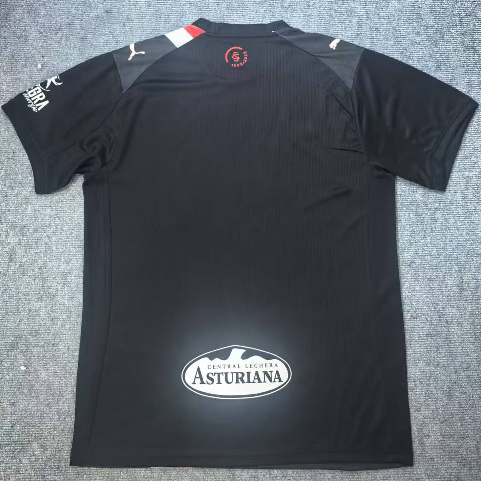 Jersey 2025/26 Gijon Local Manga corta Versión Fan