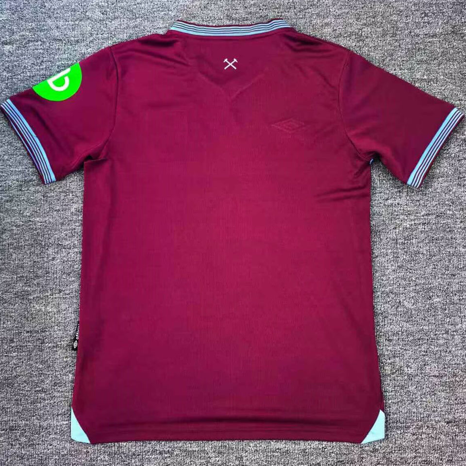 Jersey 2025/26 West Ham Local Manga corta Versión Fan
