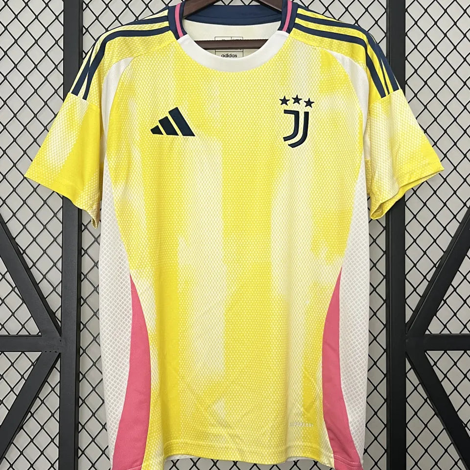 Jersey 2024/25 Juventus Visitante Manga corta Versión Fan