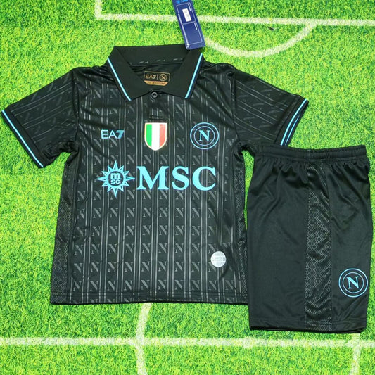 Jersey 2025/26 Napoli Tercero Manga corta Niño