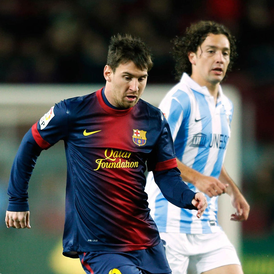 Jersey 2012/13 Barcelona Local Manga larga Versión Jugador Retro