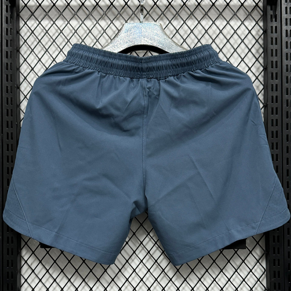 2025/26 ua casual double layer especial versión fan shorts/ pantalones