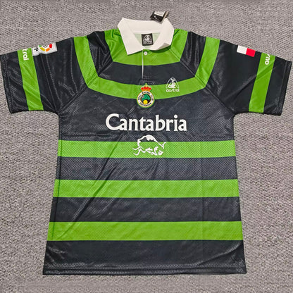 Jersey 1999/2000 Racing Santander Visitante Manga corta Versión Fan Retro