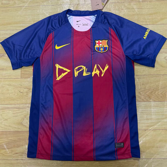 Jersey 2025/26 Barcelona Local Manga corta Versión Fan