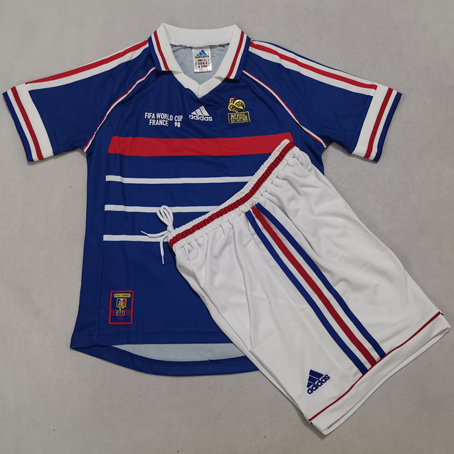 1998 Francia Local Niño Selecciones Retro