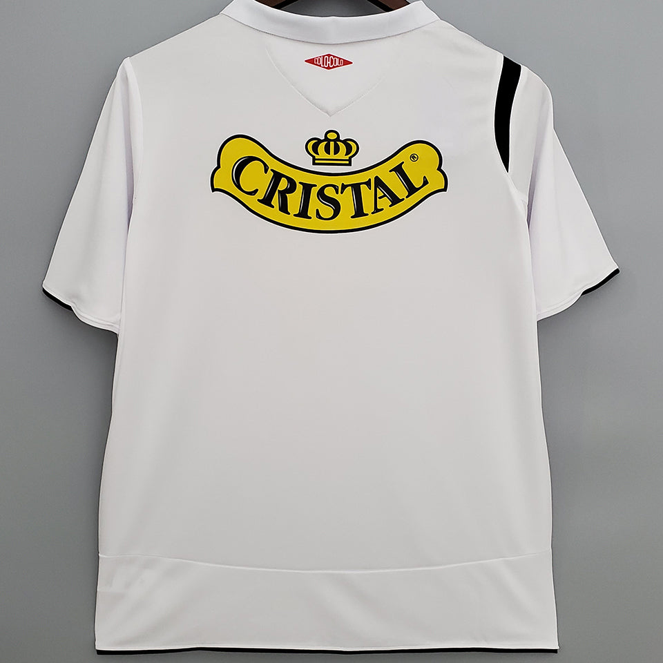 jersey 2006 colo-colo local manga corta versión fan retro
