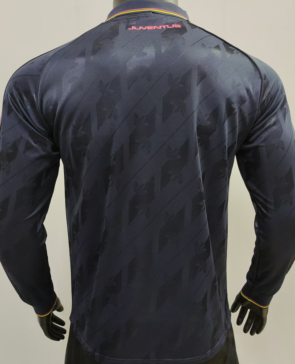 jersey 2025 juventus especial manga larga versión jugador retro