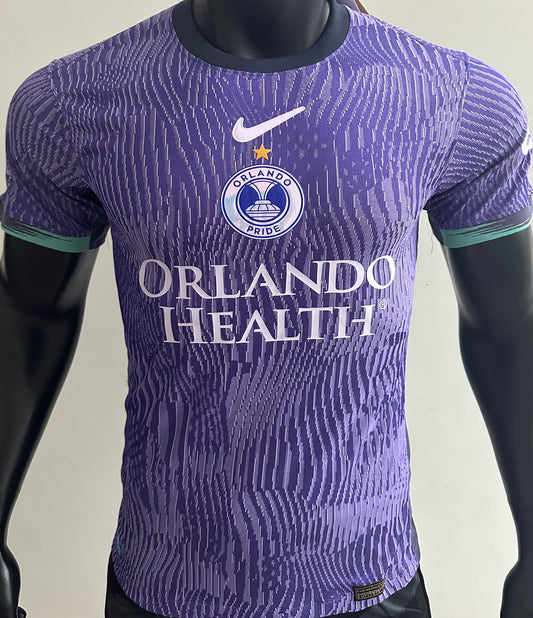 Jersey 2025/26 Orlando Pride Especial Manga corta Versión Jugador