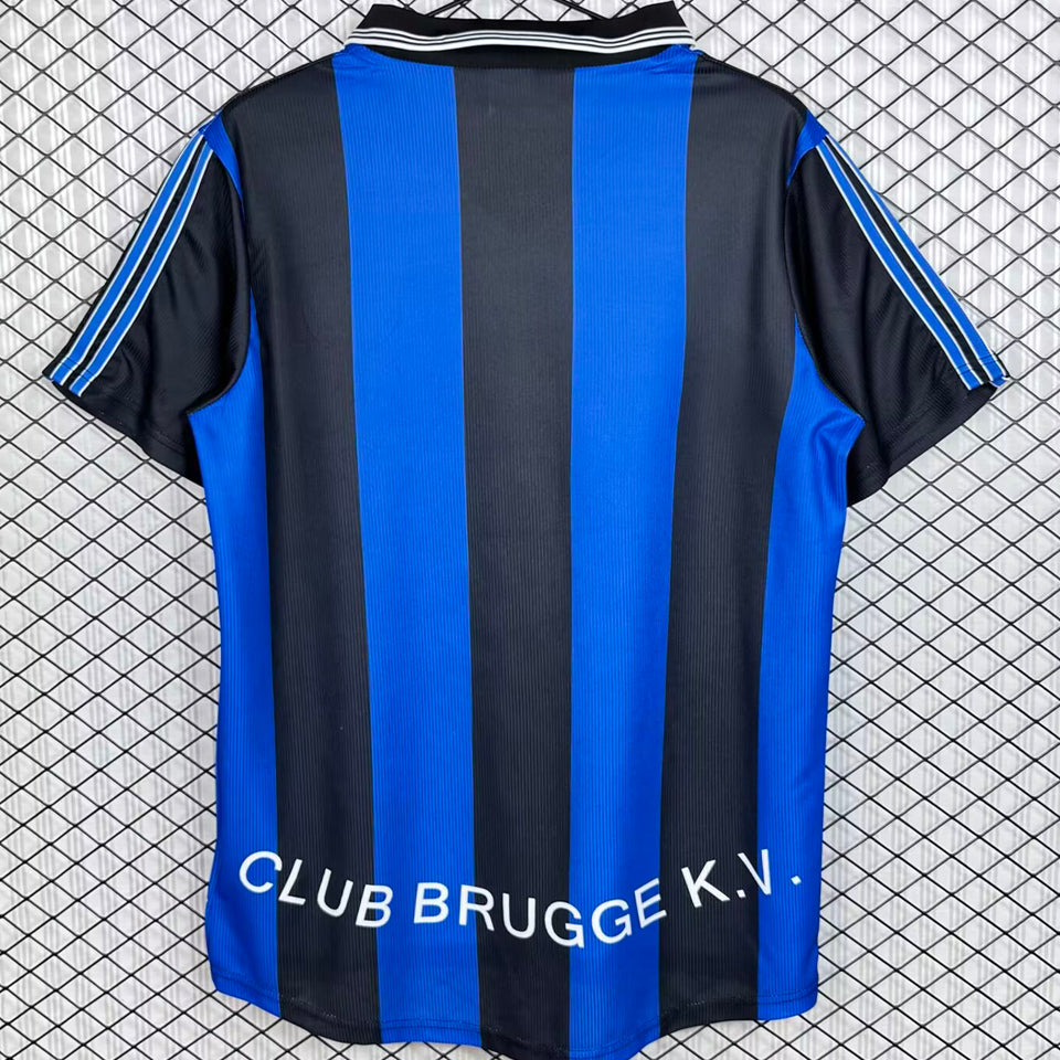 jersey 1998/1999 brugge local manga corta versión fan retro