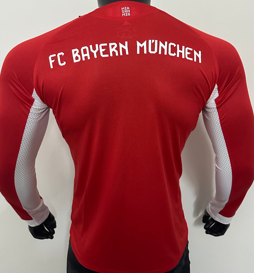 Jersey 2025/26 Bayern Munich Local Manga larga Versión Jugador