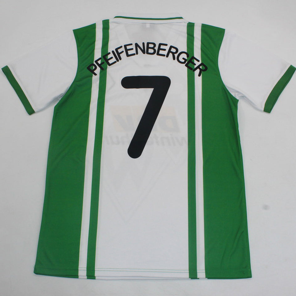 jersey 1996/97 werder bremen local manga corta versión fan retro