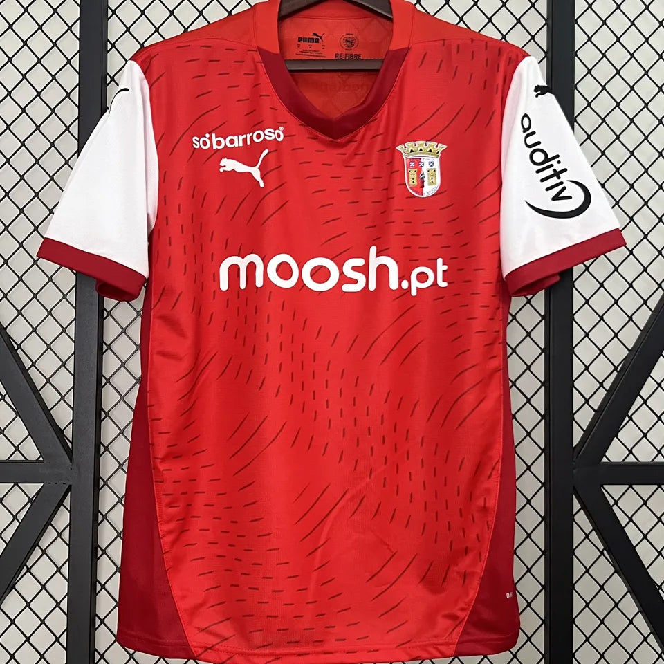 Jersey 2024/25 Sporting Braga Local Manga corta Versión Fan