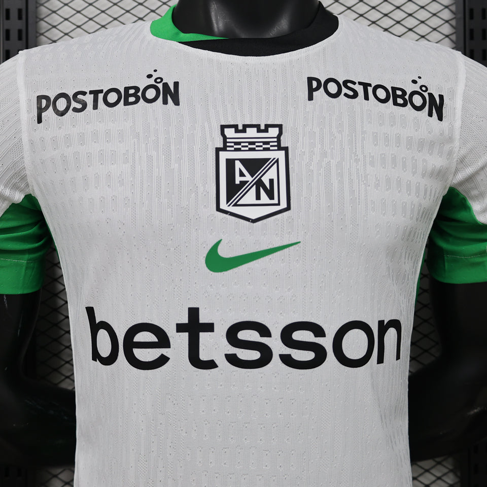jersey 2026/27 atletico nacional visitante manga corta versión jugador