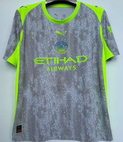 Jersey 2025/26 Manchester City Tercero Manga corta Versión Fan