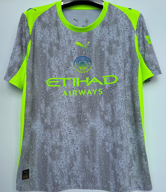 Jersey 2025/26 Manchester City Tercero Manga corta Versión Fan