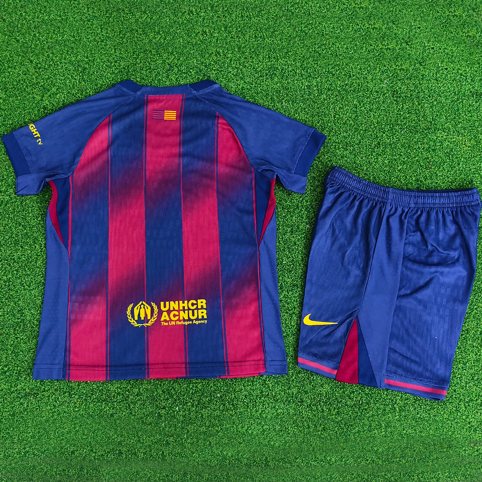 Jersey 2025/26 Barcelona Local Manga corta Versión Jugador