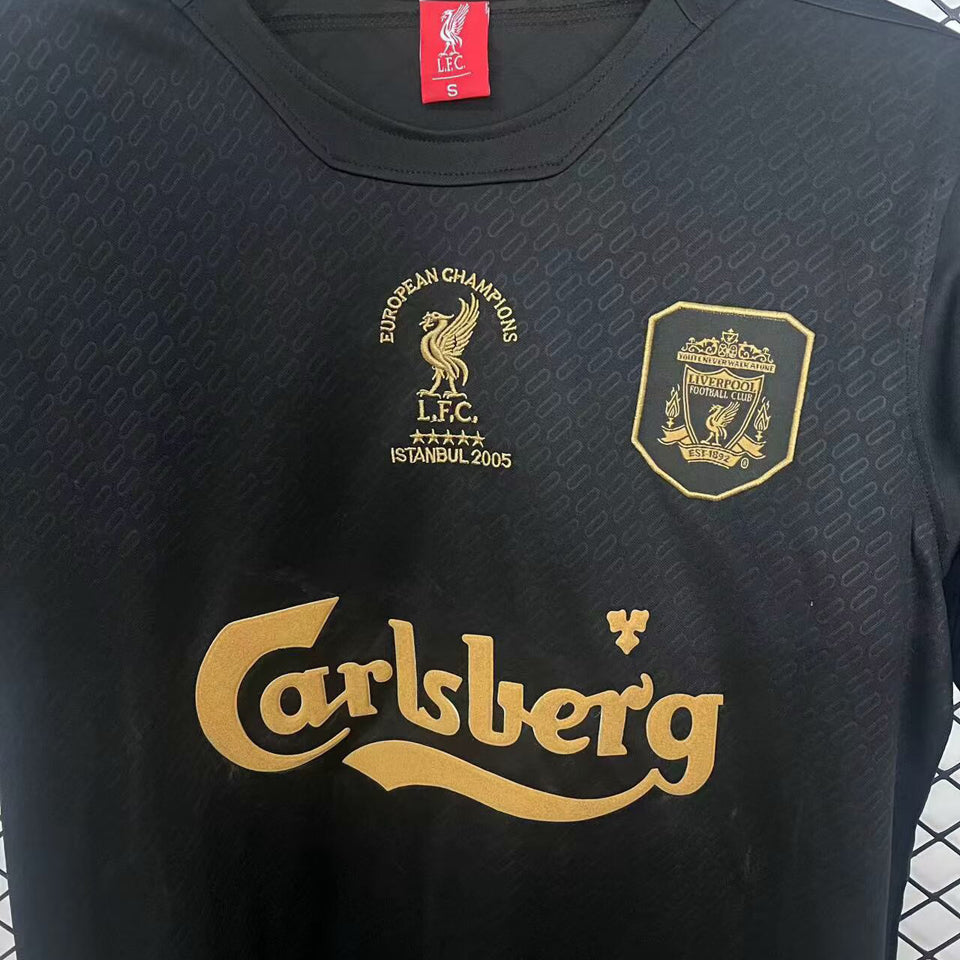 jersey 2005 liverpool especial manga corta versión fan retro