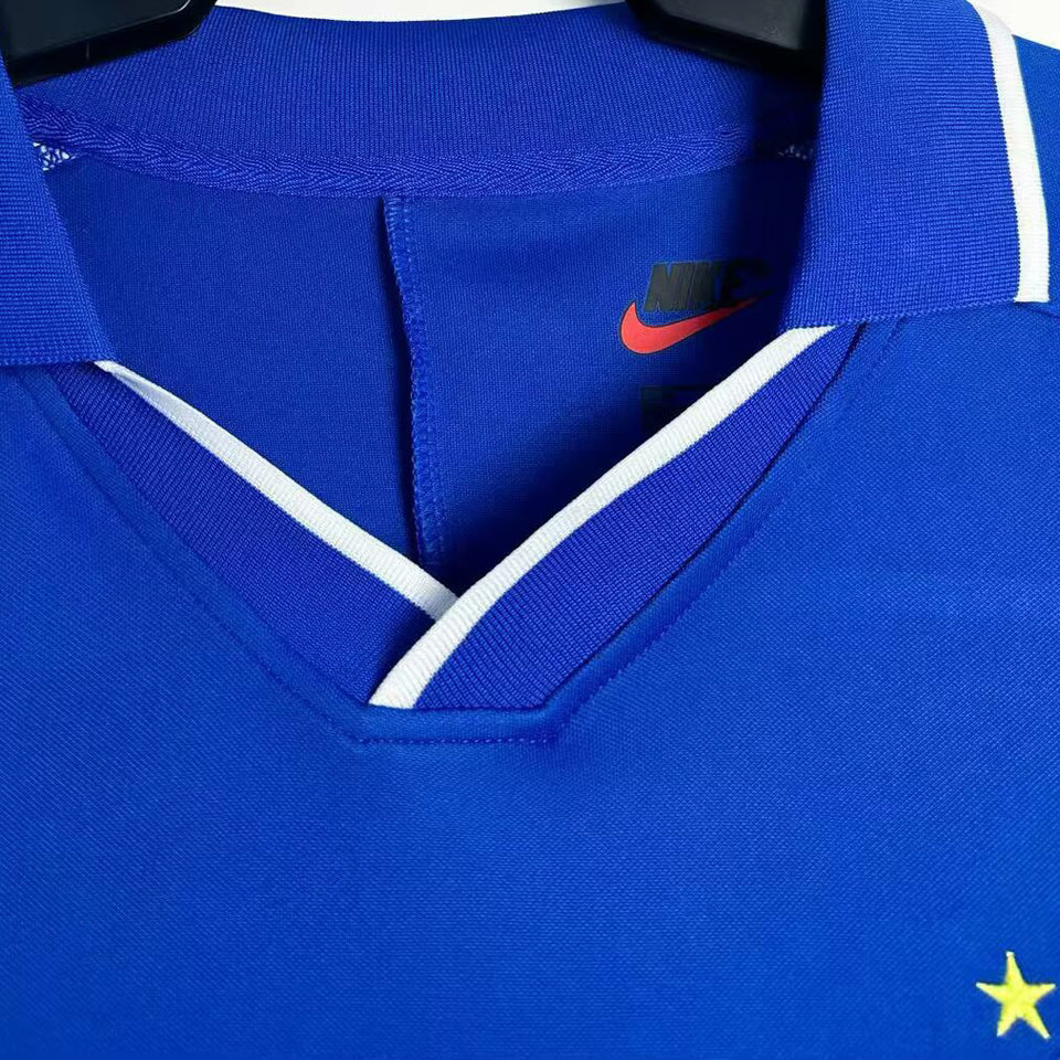 1997 Brasil Visitante Versión Fan Selecciones Retro