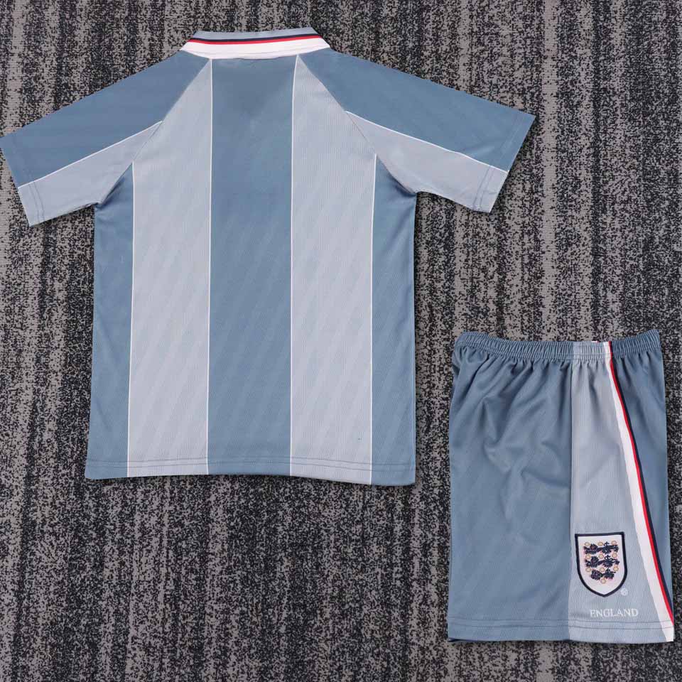 1996 Inglaterra Visitante Niño Selecciones Retro